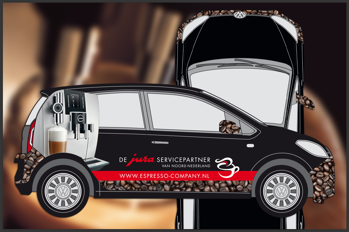 Ontwerp en opmaak autobelettering Ontwerp en opmaak autobelettering