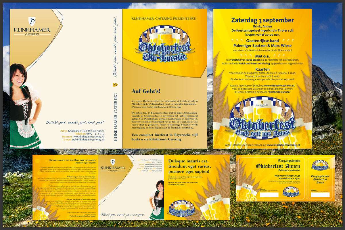 Vormgeving Campagne Oktoberfest Vormgeving Campagne Oktoberfest